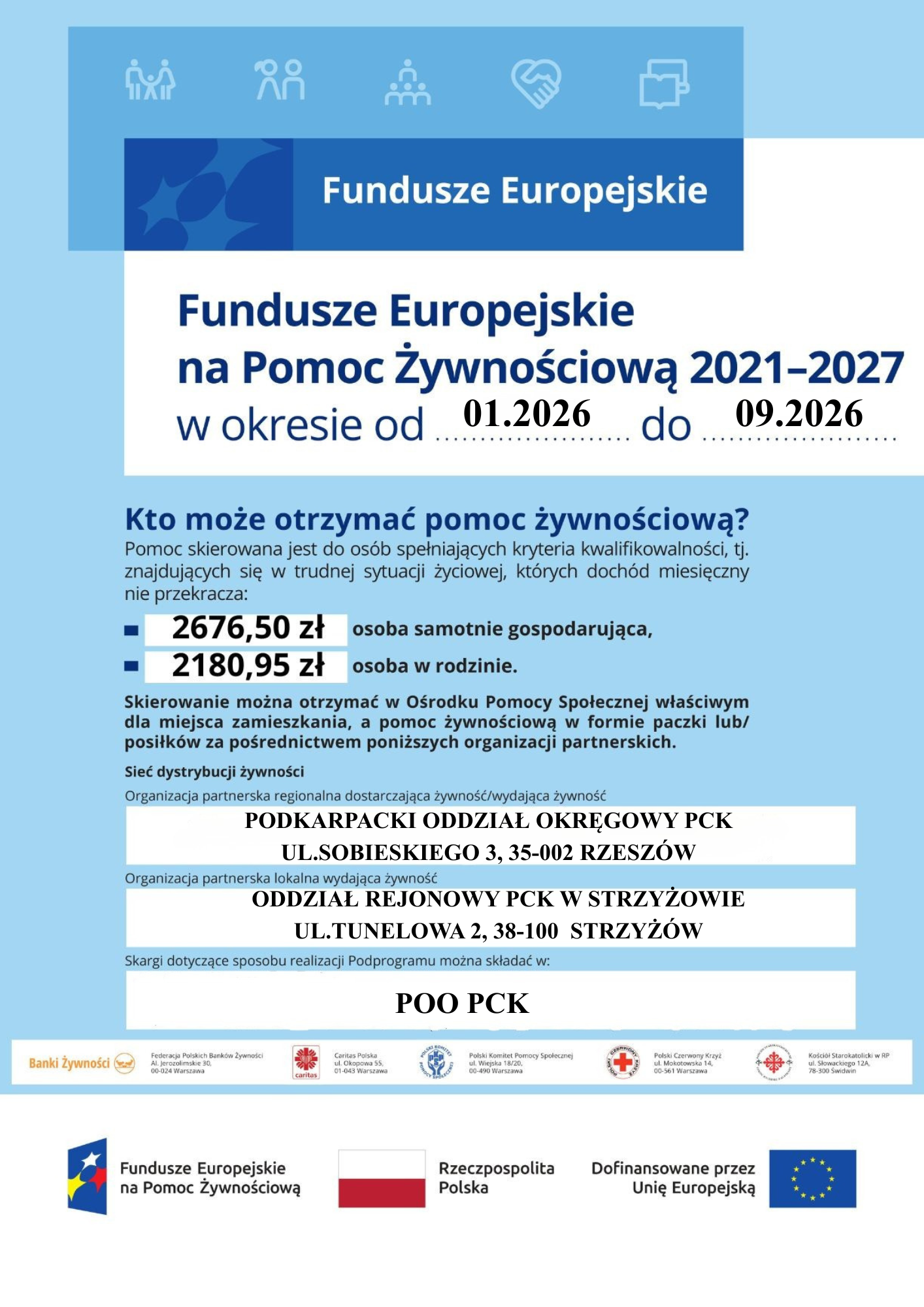 Fundusze Europejskie na&nbsp;Pomoc Żywnościową 2021-2027